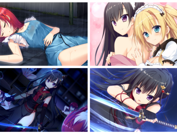 [游戏CG]忍者少女与都市妖团: 追捕无头骑士 游戏CG[112P]